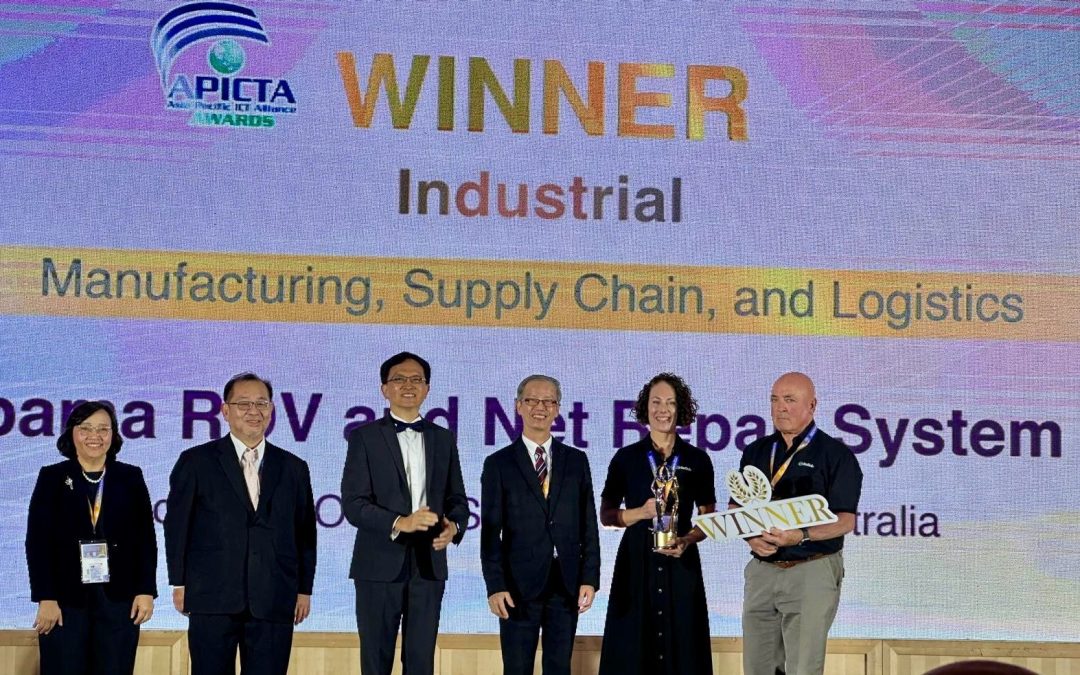 Southern Ocean Subsea Wins 2025 APICTA Award for Apama ROV Net Repair System