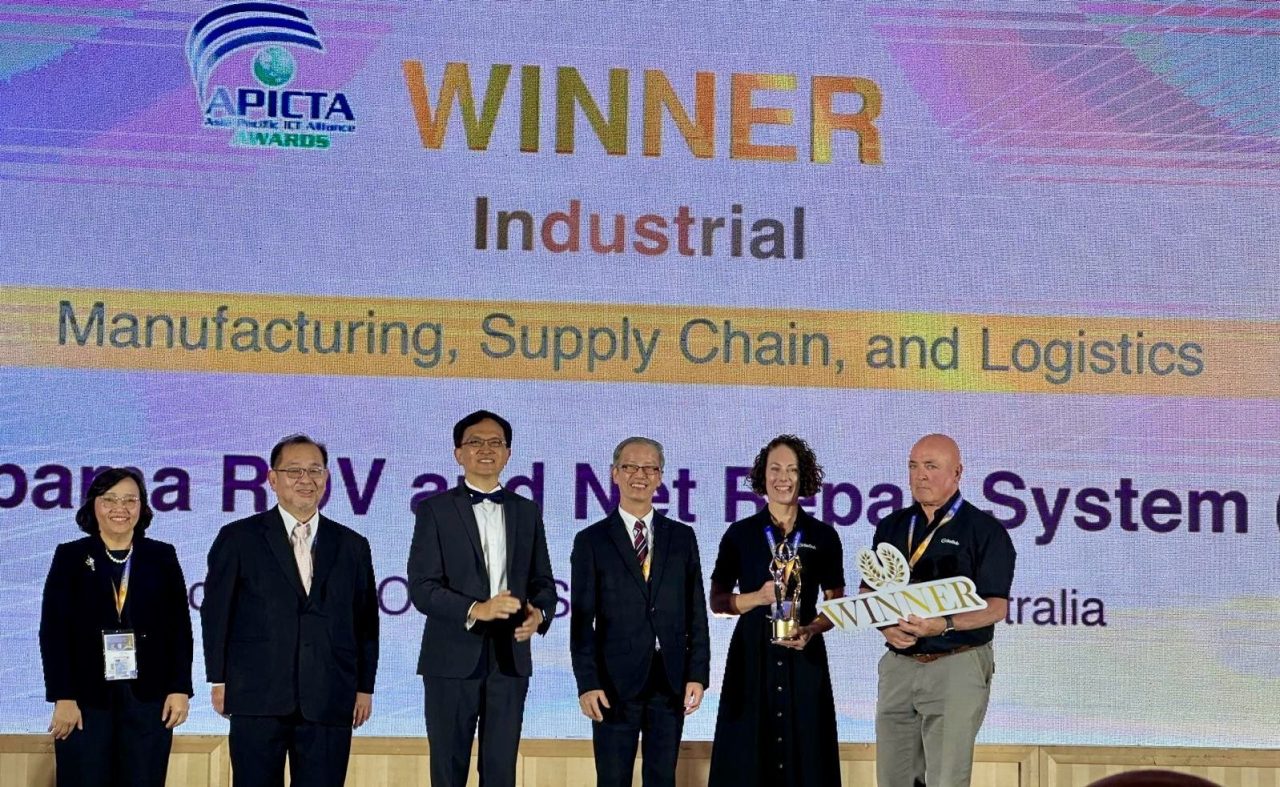 SoSub Wins 2025 APICTA Award for Apama ROV Net System Repair