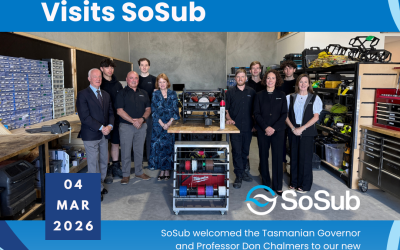 Welcoming the Governor of Tasmania to Southern Ocean Subsea